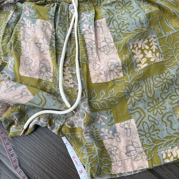 Earthbound Trading Company Batik Patchwork Shorts - Picture 6 of 8